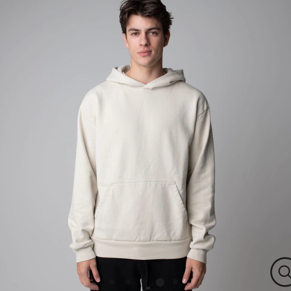 Talentless Hoodie in color Bone. Size Mens S.